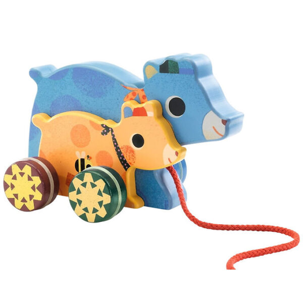 Djeco Trækdyr m. Musik - Gabi & Samm