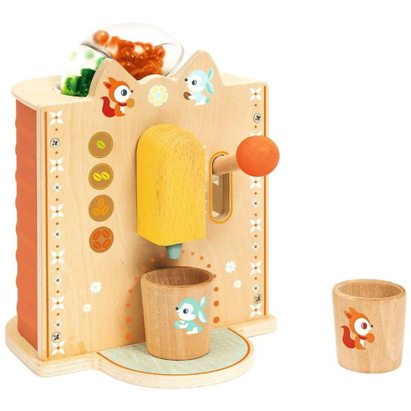 Djeco Trælegetøj - Bean-To-Cup Espresso Djeco Trælegetøj - Bean-To-Cup Espresso