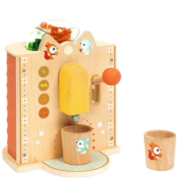 Djeco Trælegetøj - Bean-To-Cup Espresso