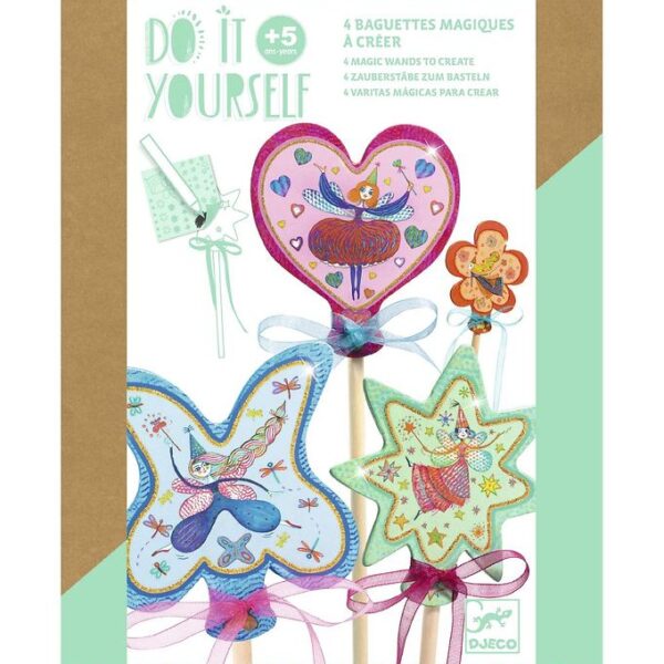 Djeco Tryllestave - DIY - Små Feer