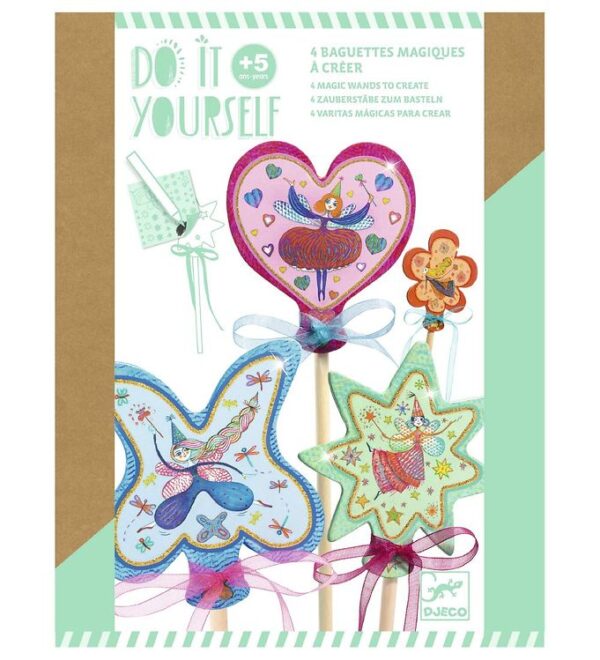 Djeco Tryllestave - DIY - Små Feer