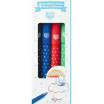 Djeco Tusser - 4 Classic Eeasable Pens