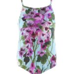 Dolce & Gabbana Badedragt - Renaissance - Blå/Rosablomstret