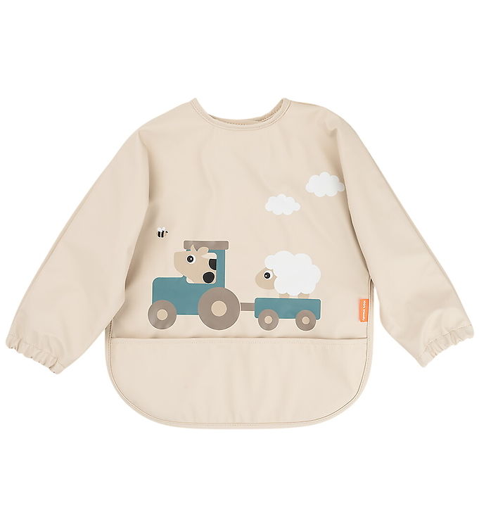 Done By Deer Forklæde - Tiny Farm - Sand