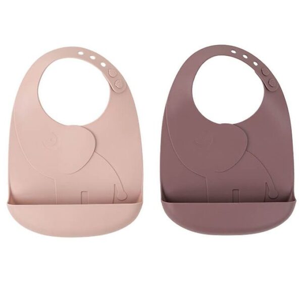 Done By Deer Hagesmæk m. Lomme - 2-pak - Silikone - Elphee Powde