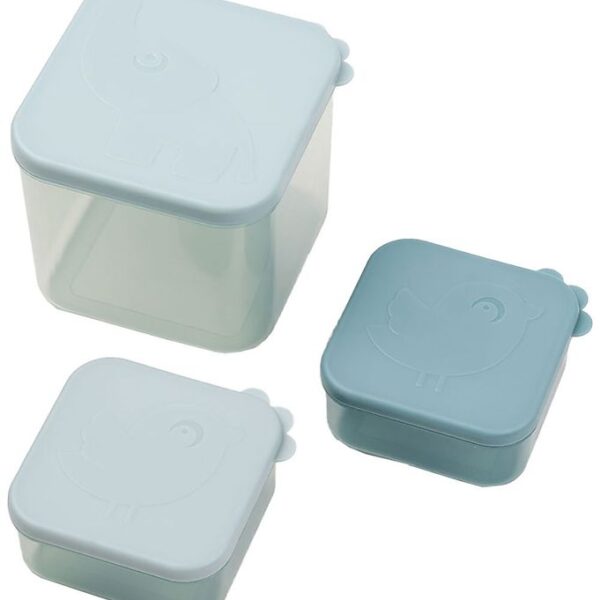 Done By Deer Madkasse - Elphee - 3-pak - Blå