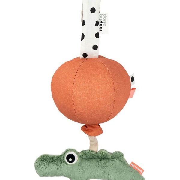 Done By Deer Musikuro - Happy Clouds Croco - Grøn