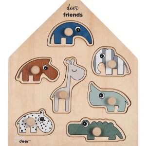 Done By Deer Puslespil - Træ - Deer Friends