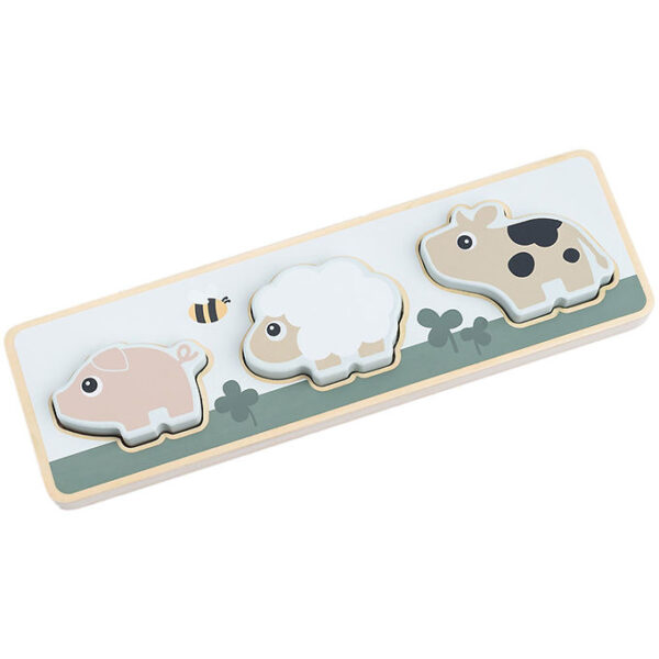 Done By Deer Sensorisk Puslespil - Yiny Farm - Farvemix