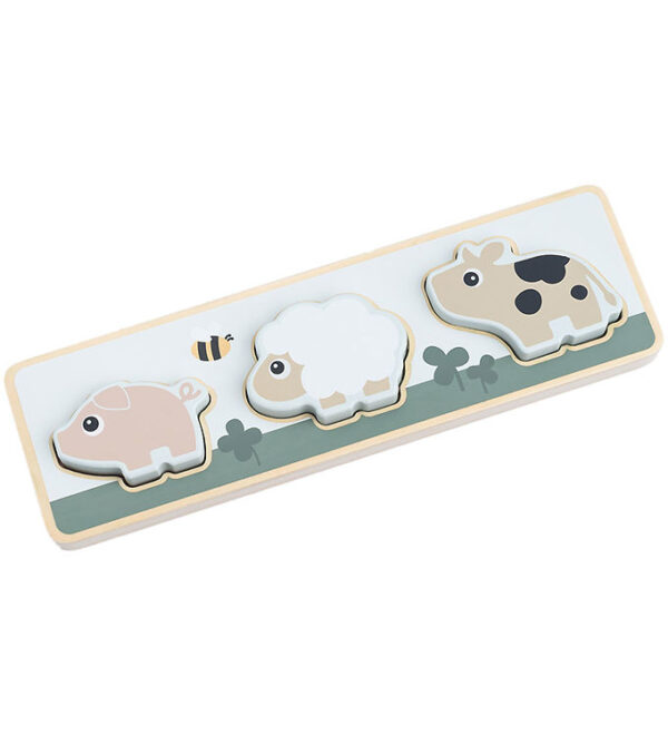 Done By Deer Sensorisk Puslespil - Yiny Farm - Farvemix