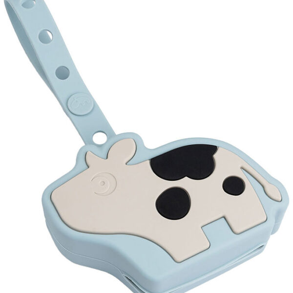 Done By Deer Silikone Sutteholder - Dotti Blue