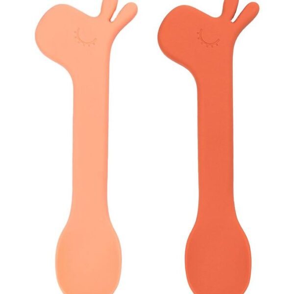 Done By Deer Skeer - Silikone - 2-pak - Lalee - Papaya