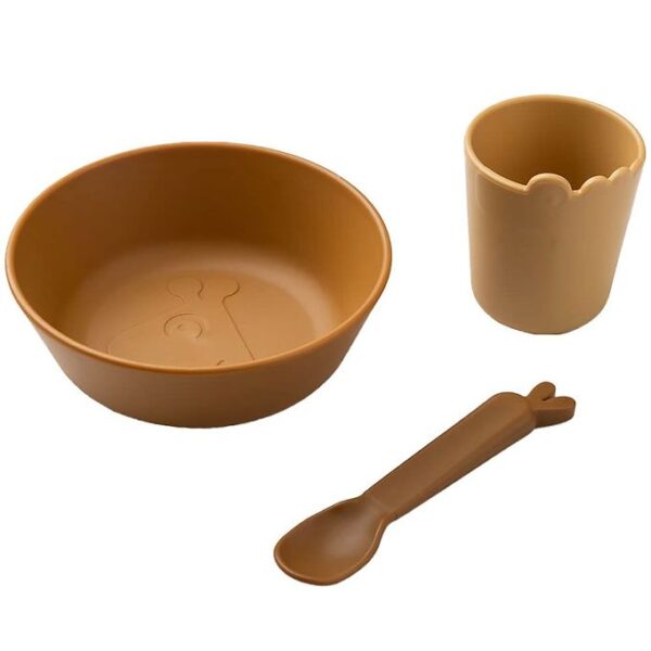 Done By Deer Spisesæt - Termoplast - 3 dele - Kiddish First Meal