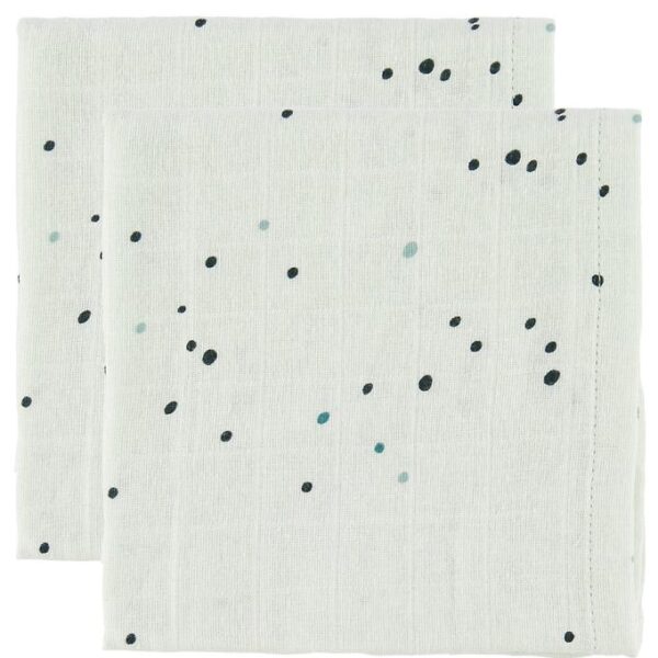 Done By Deer Stofble - 70x70 - 2-pak - Blue Dreamy Dots