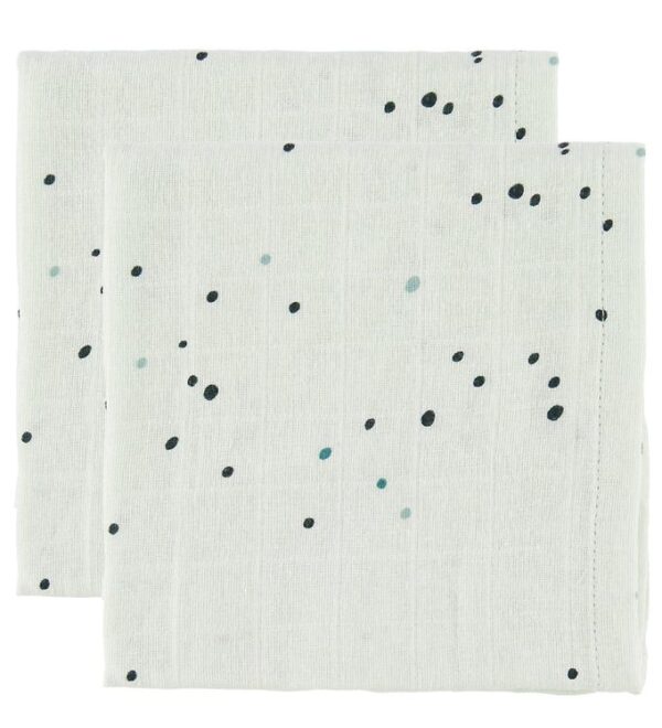 Done By Deer Stofble - 70x70 - 2-pak - Blue Dreamy Dots Done By Deer Stofble - 70x70 - 2-pak - Blue Dreamy Dots