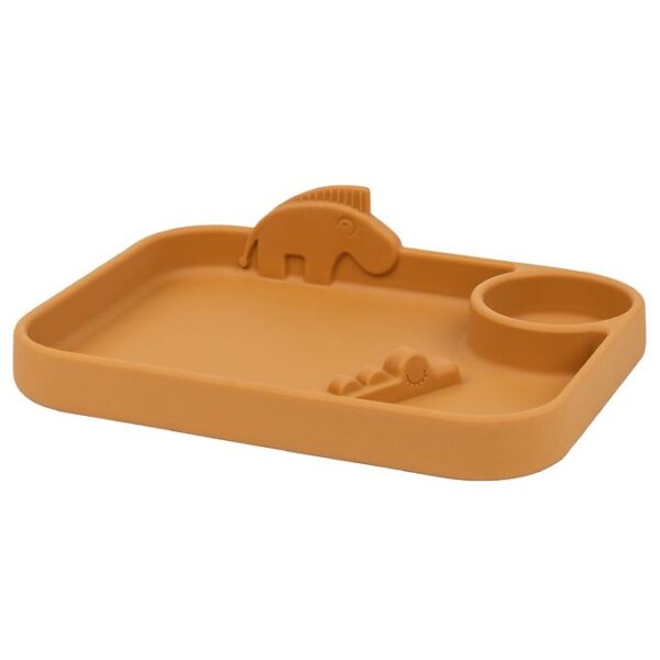 Done By Deer Tallerken - Silikone - Peekaboo - Deer Friends Must