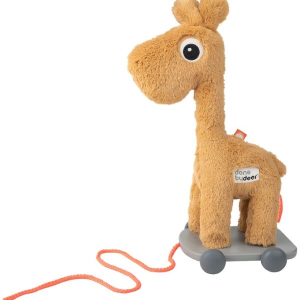 Done By Deer Trækdyr - 43 cm - Raffi - Mustard