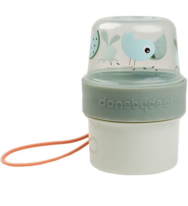 Done by Deer Beholder - To Go 2-way Snack - Grøn Done by Deer Beholder - To Go 2-way Snack - Grøn