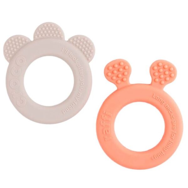 Done by Deer Bidering - 2-pak - Deer Friends - Sand/Coral