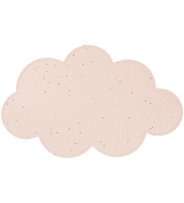 Done by Deer Dækkeserviet - Silikone - Sky - Confetti Powder