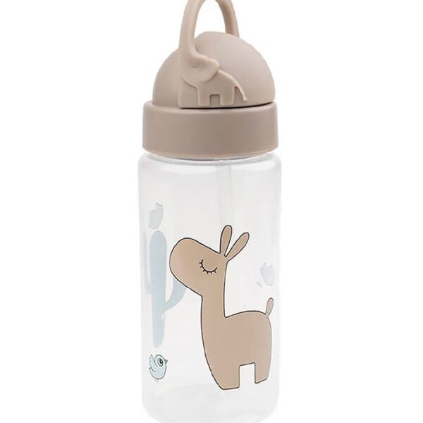 Done by Deer Drikkedunk m. Sugerør - 350 ml - Lalee - Sand