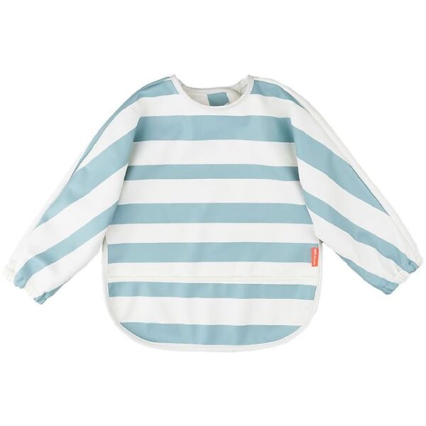 Done by Deer Forklæde - PU - Blå m. Striber