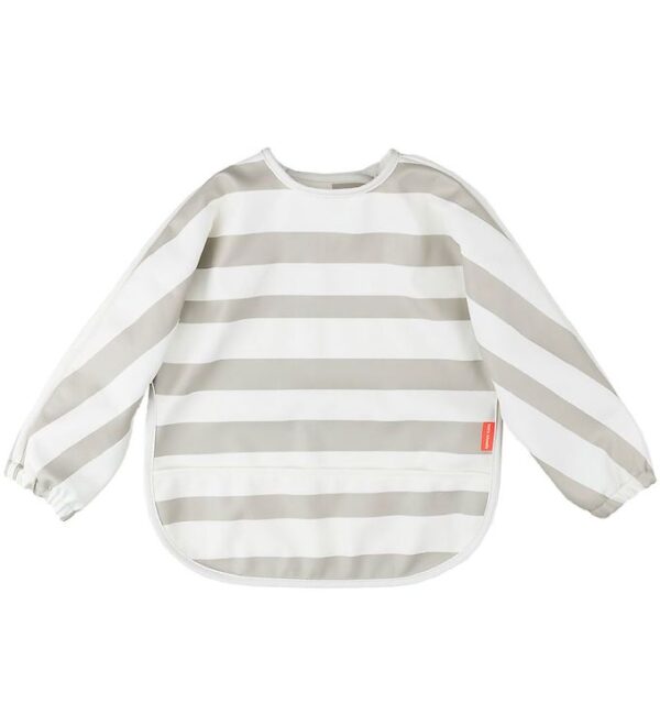 Done by Deer Forklæde - PU - Sand m. Striber Done by Deer Forklæde - PU - Sand m. Striber