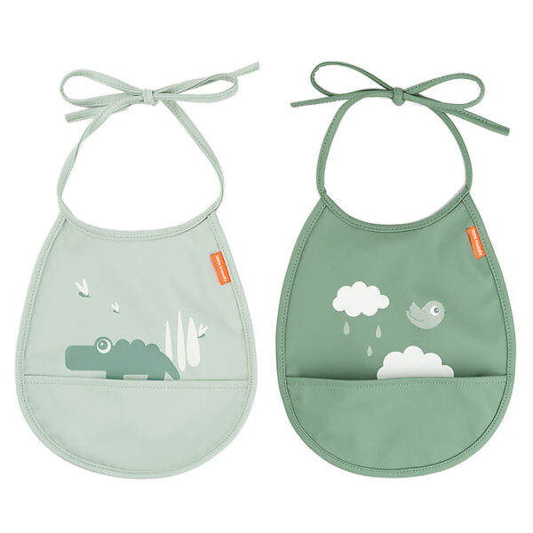 Done by Deer Hagesmæk - PU - 2-pak - Croco Green