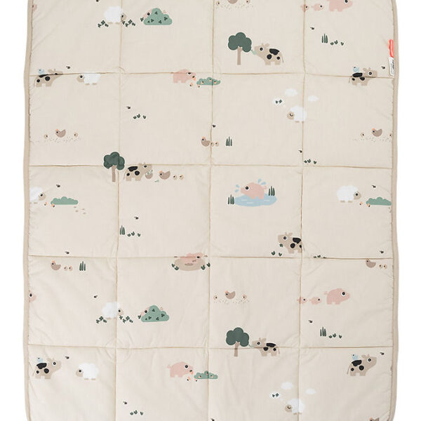 Done by Deer Legetæppe - Tiny Farm - 80x100 cm - Sand