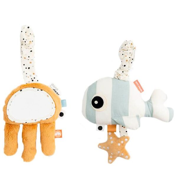 Done by Deer Ophæng - Sea Friends - Blue/Mustard