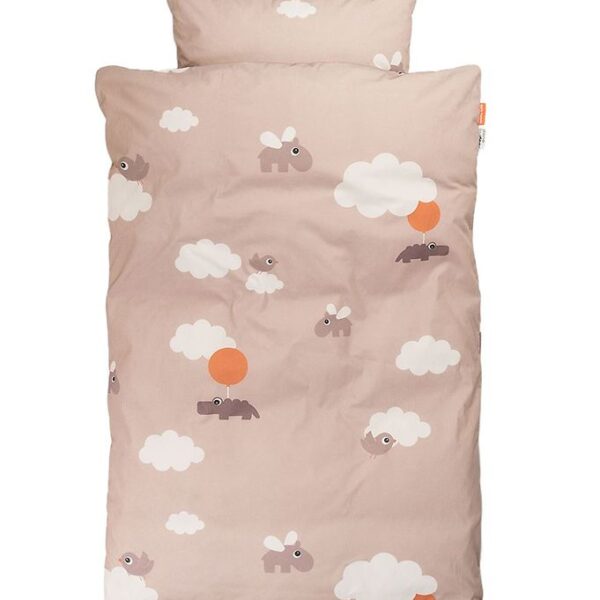 Done by Deer Sengetøj - Baby - Happy Clouds - Powder
