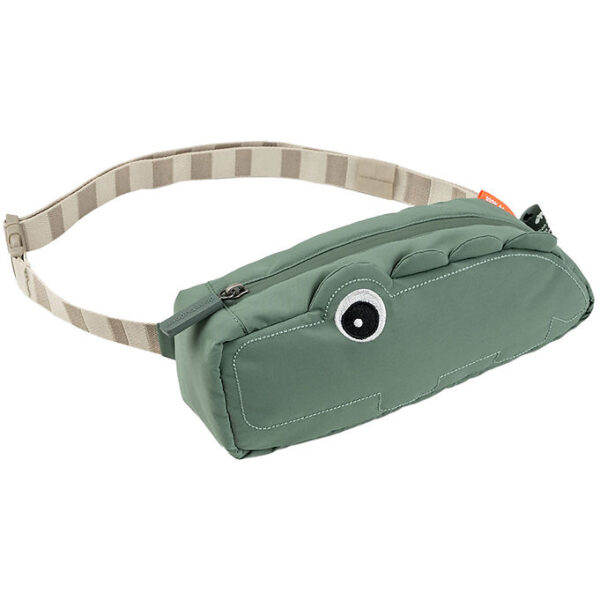 Done by Deer Skuldertaske - Quilted Cross-Over Kids - Croco Gree