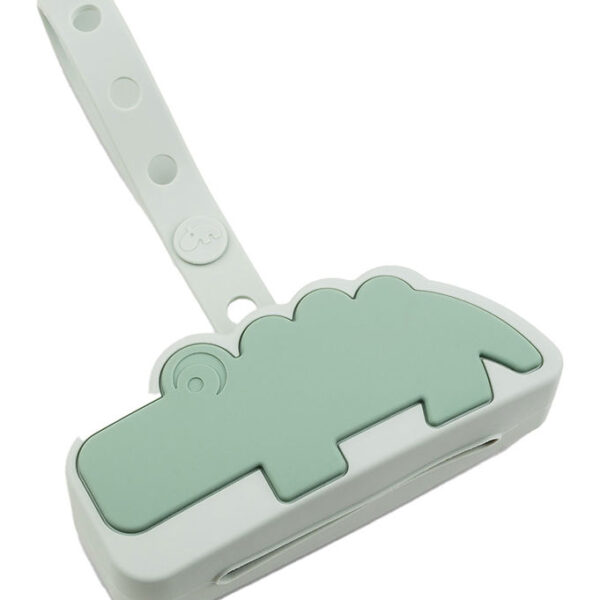 Done by Deer Sutteholder - Croco - 18x11,5x5 cm - Grøn