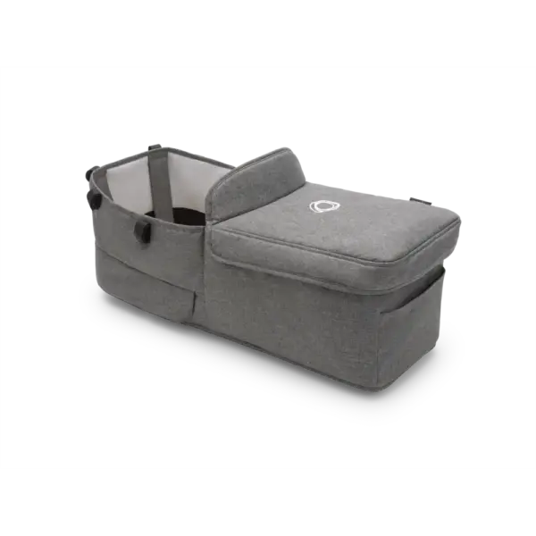 Donkey 5 bassinet fabric complete - grey melange Donkey 5 bassinet fabric complete - grey melange