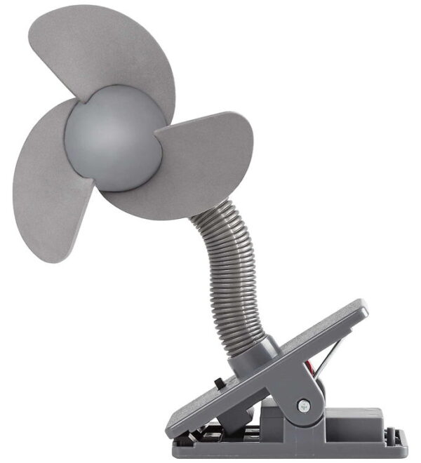 Dooky Ventilator Til Barnevogn/Klapvogn - Grå