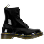 Dr. Martens Støvler - 1460 W - Black Patent Lamper