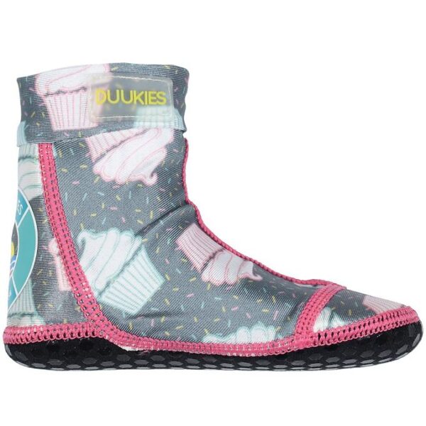 Duukies Badesokker - UV50+ - Cupcake - Grå/Rosa