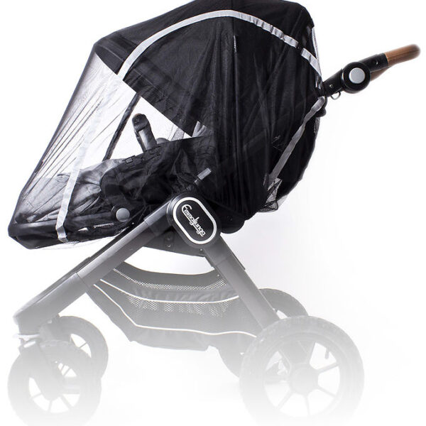 Easygrow Myggenet Til Barne/klapvogn - Single - Universal - Sort