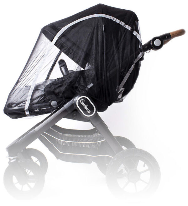 Easygrow Myggenet Til Barne/klapvogn - Single - Universal - Sort