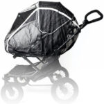 Easygrow Myggenet Til Tvillingebarne/-klapvogn - Sort