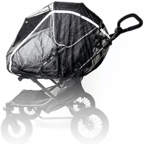 Easygrow Myggenet Til Tvillingebarne/-klapvogn - Sort