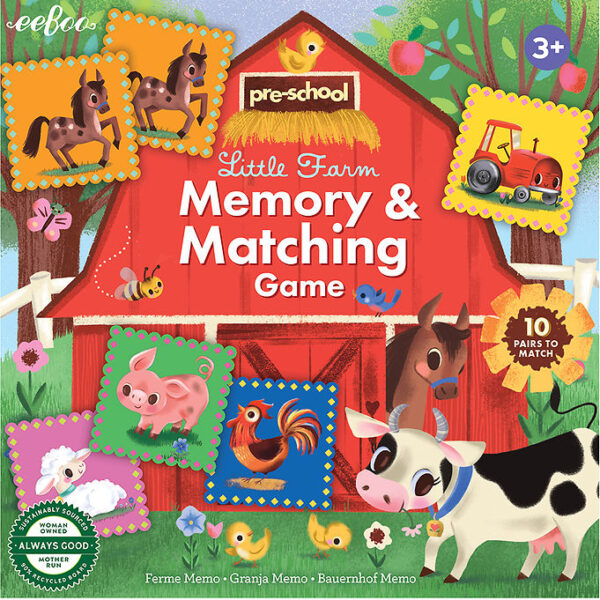 Eeboo Huskespil - Bondegården Eeboo Huskespil - Bondegården