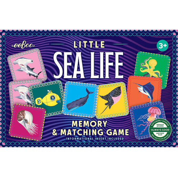 Eeboo Huskespil - Havets Dyr