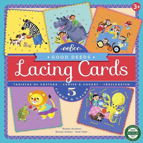 Eeboo Læringsspil - Lær At Sy-Kort - Gode Gerninger