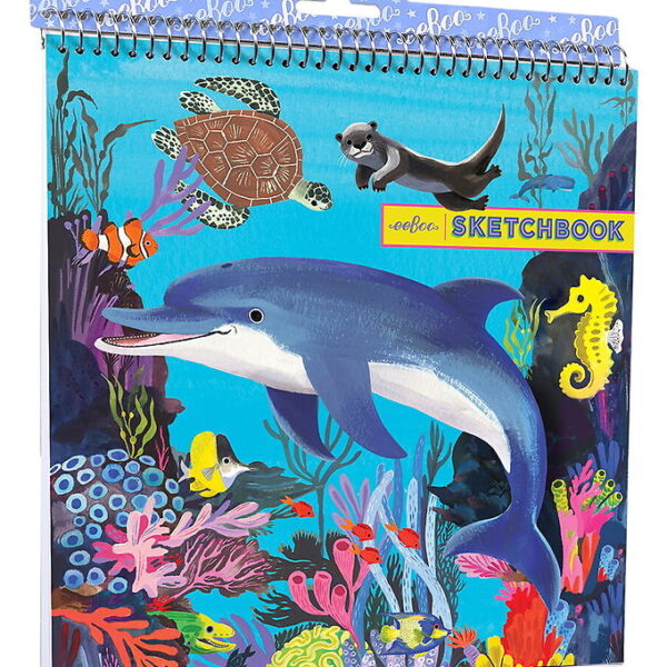 Eeboo Skitseblok - Sea Life Eeboo Skitseblok - Sea Life