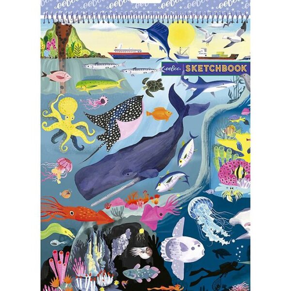 Eeboo Skitseblok - Under Havet