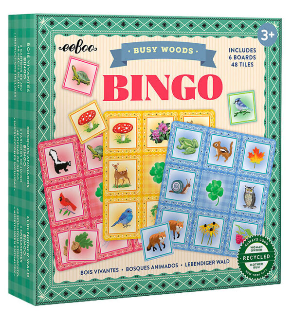 Eeboo Spil - Billedlotteri - Busy Woods