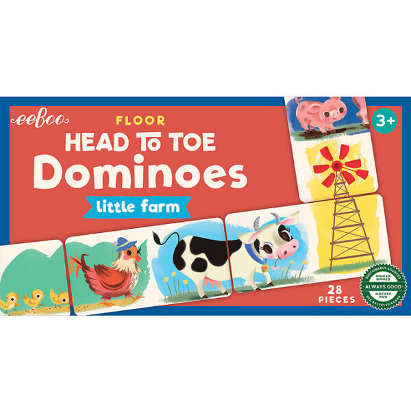 Eeboo Spil - Domino - Bondegården