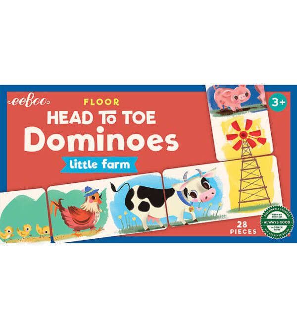 Eeboo Spil - Domino - Bondegården