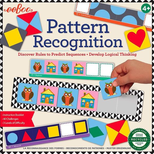 Eeboo Spil - Lær Logik Og Rækkefølge Eeboo Spil - Lær Logik Og Rækkefølge